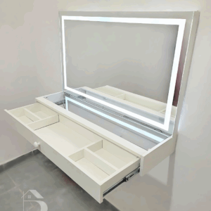 Penteadeira LED - 1m 1 gaveta (LED de brinde)
