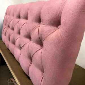 Cabeceira de cama casal - suede capitonê